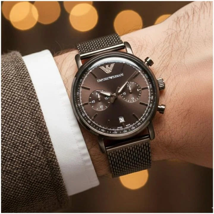 Emporio Armani Aviator Full Black