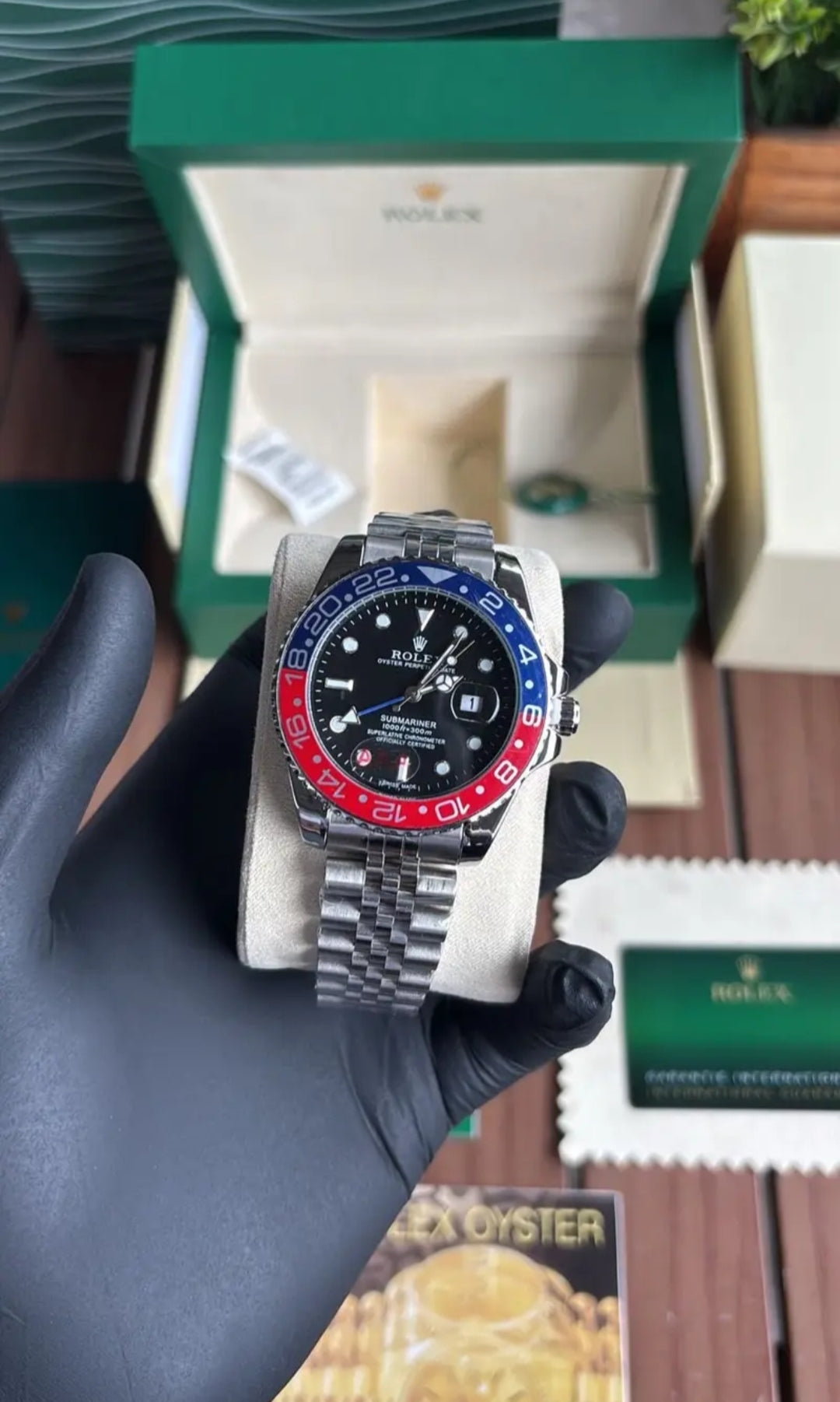 Men's GMT Submariner Pepsi Edition Watch - ZAYELLO
