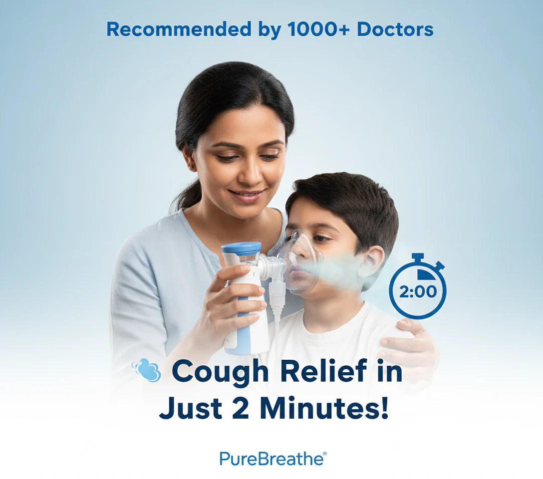 PureBreath™ – Portable Nebulizer | Safe Relief Anytime