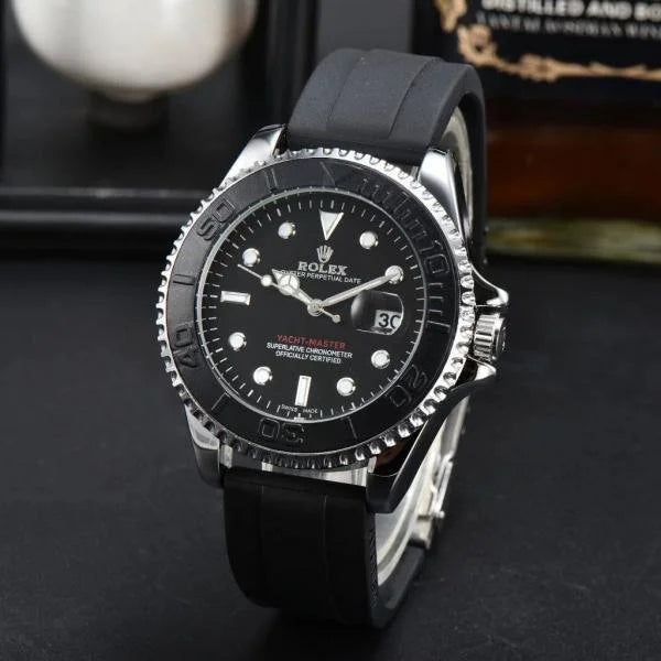 Rolex Oyster perpetual Yach Master Battery Silver