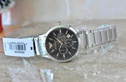 Emporio Armani Classic Silver-Black