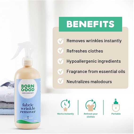 Wrinkle Remover Spray – Instant, Eco-Friendly & Travel Safe