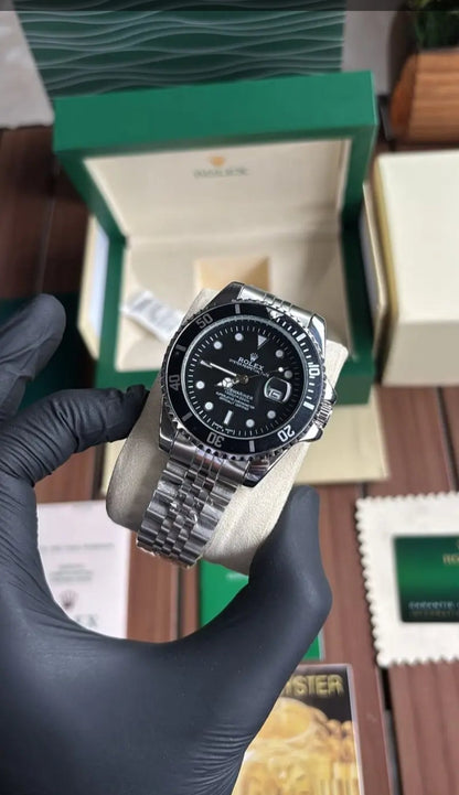 Men's Submariner Black Dial Luxury Watch - ZAYELLO 