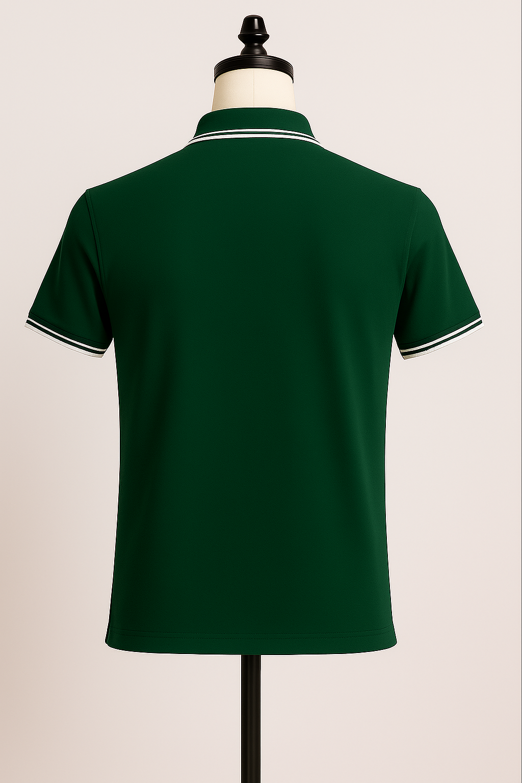 Men’s Dark Green Polo T-Shirt | Zayello Cloth | - ZAYELLO 