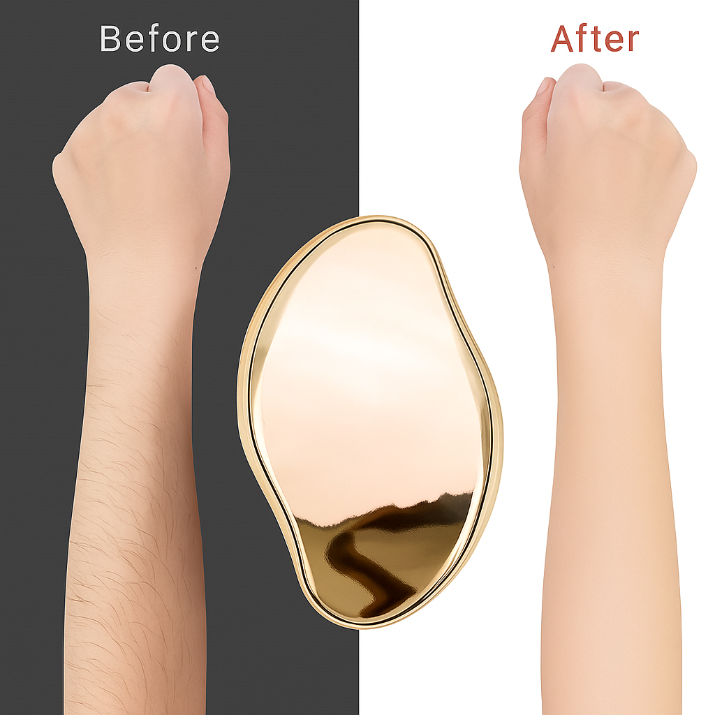 Crystal Hair Eraser – Painless Nano-Glass Exfoliator for Women & Men |