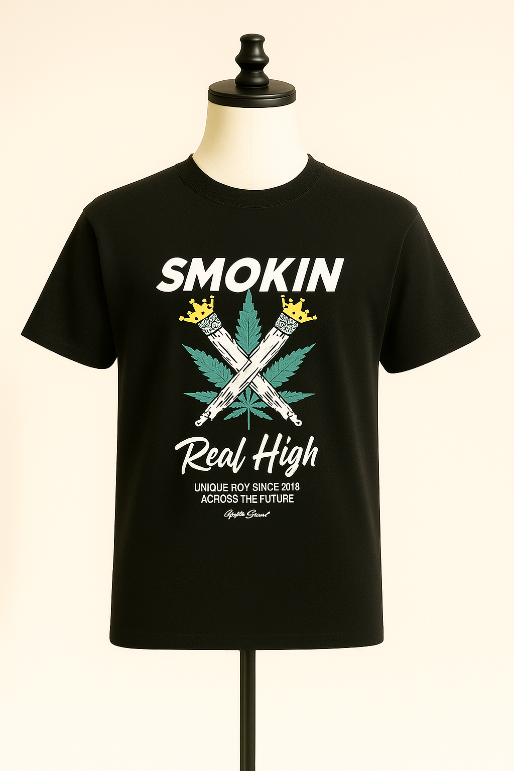 Black Graphic T-Shirt - ZAYELLO 